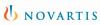 Логотип корпорации Novartis